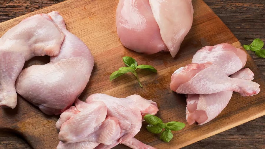 بررسی میزان کلسترول گوشت مرغ