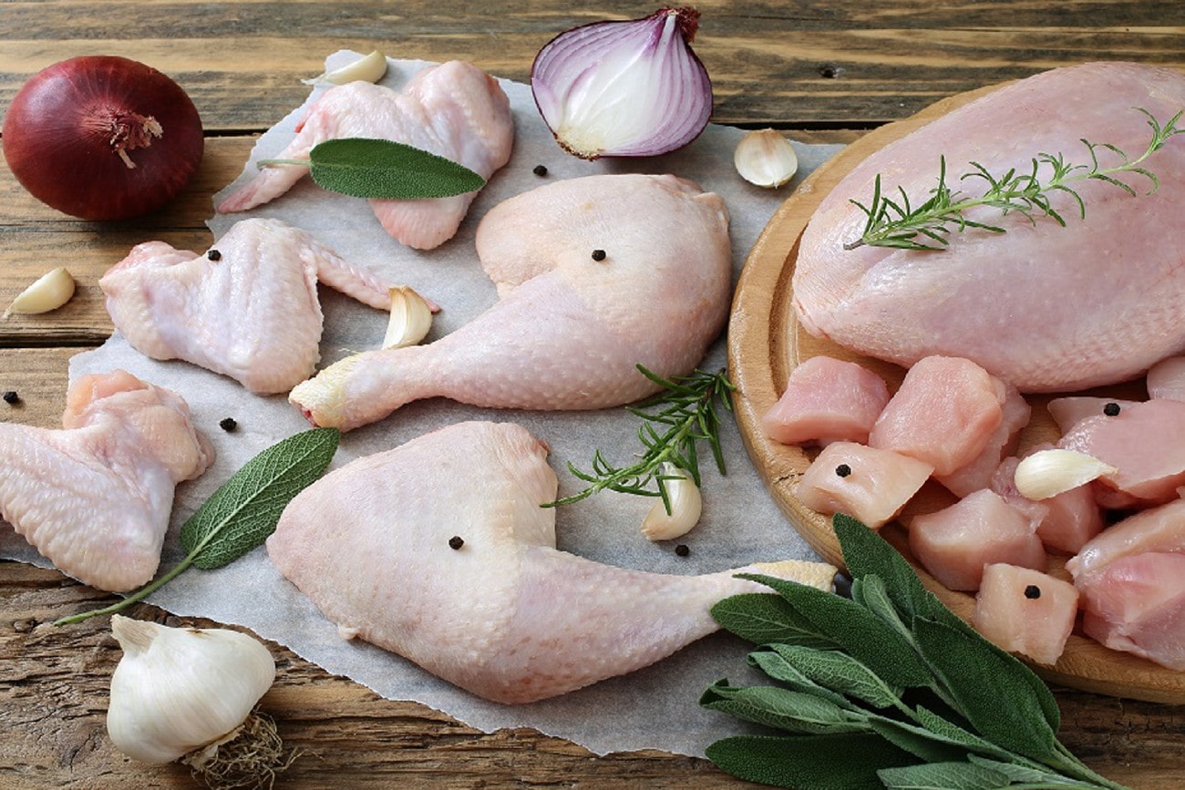 بررسی آهن موجود در گوشت مرغ