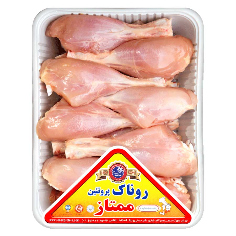 ساق مرغ بدون پوست ۱۸۰۰ گرم کشتار روز