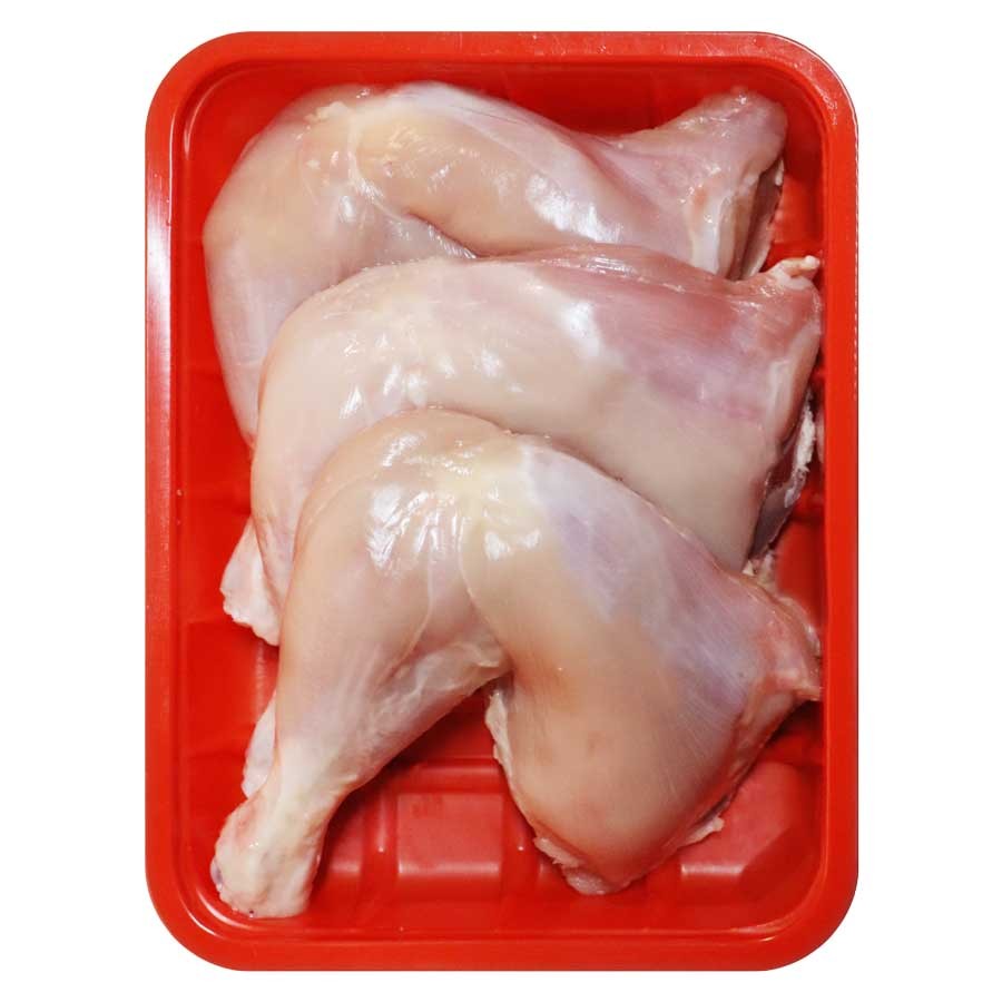 ران مرغ بدون پوست 900 گرم کشتار روز